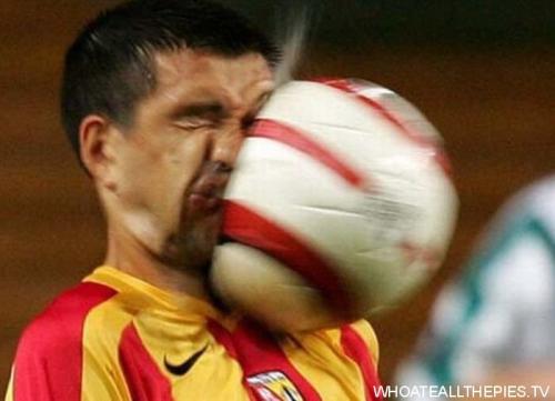 LIKE A BALL IN THE FACE